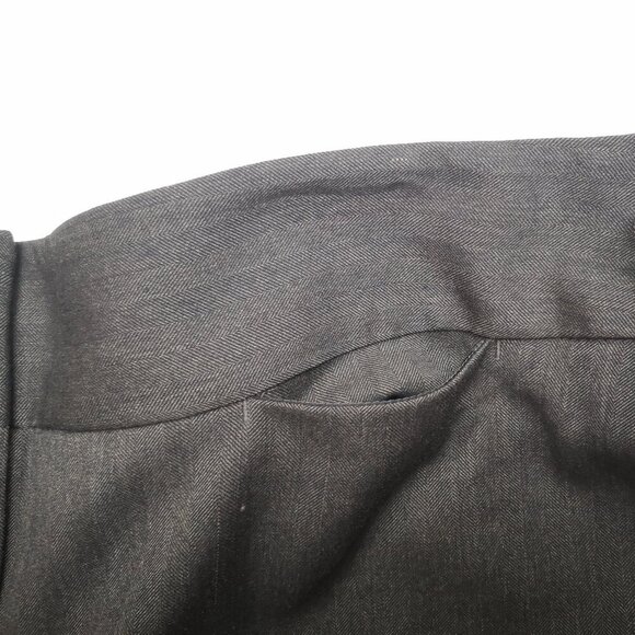 NWT Worthington Ladies Size 18 Dark Grey Modern Fit Straight Legs Crop Pants - Picture 12 of 15